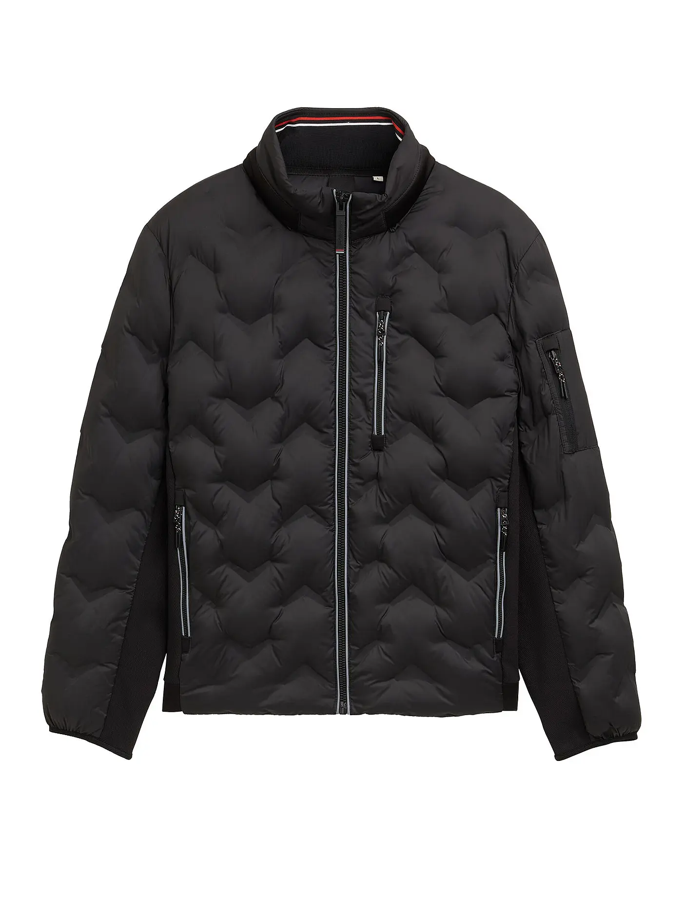 TOM TAILOR | Steppjacke  | schwarz