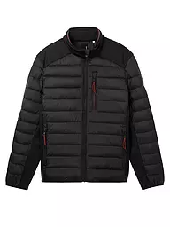 TOM TAILOR | Steppjacke | schwarz