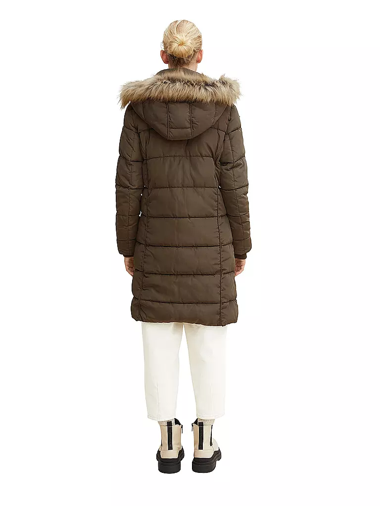 TOM TAILOR | Steppmantel | tuerkis