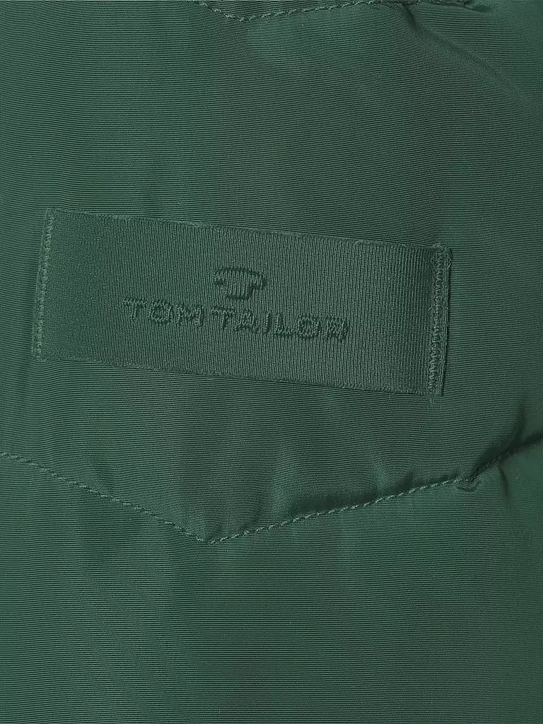 TOM TAILOR | Steppmantel | grün