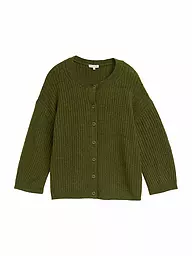 TOM TAILOR | Strickjacke  | Grün