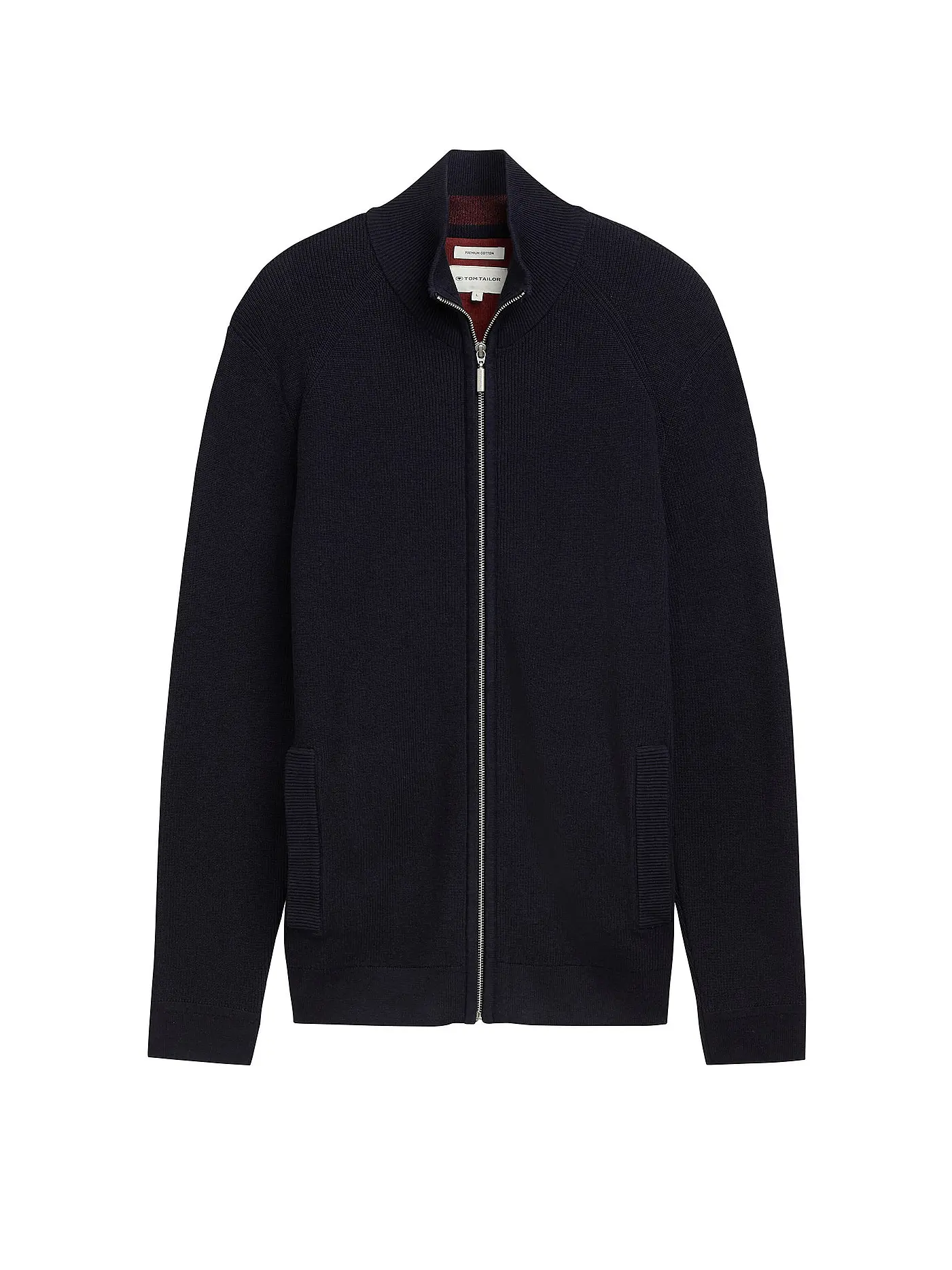 TOM TAILOR | Strickjacke | dunkelblau