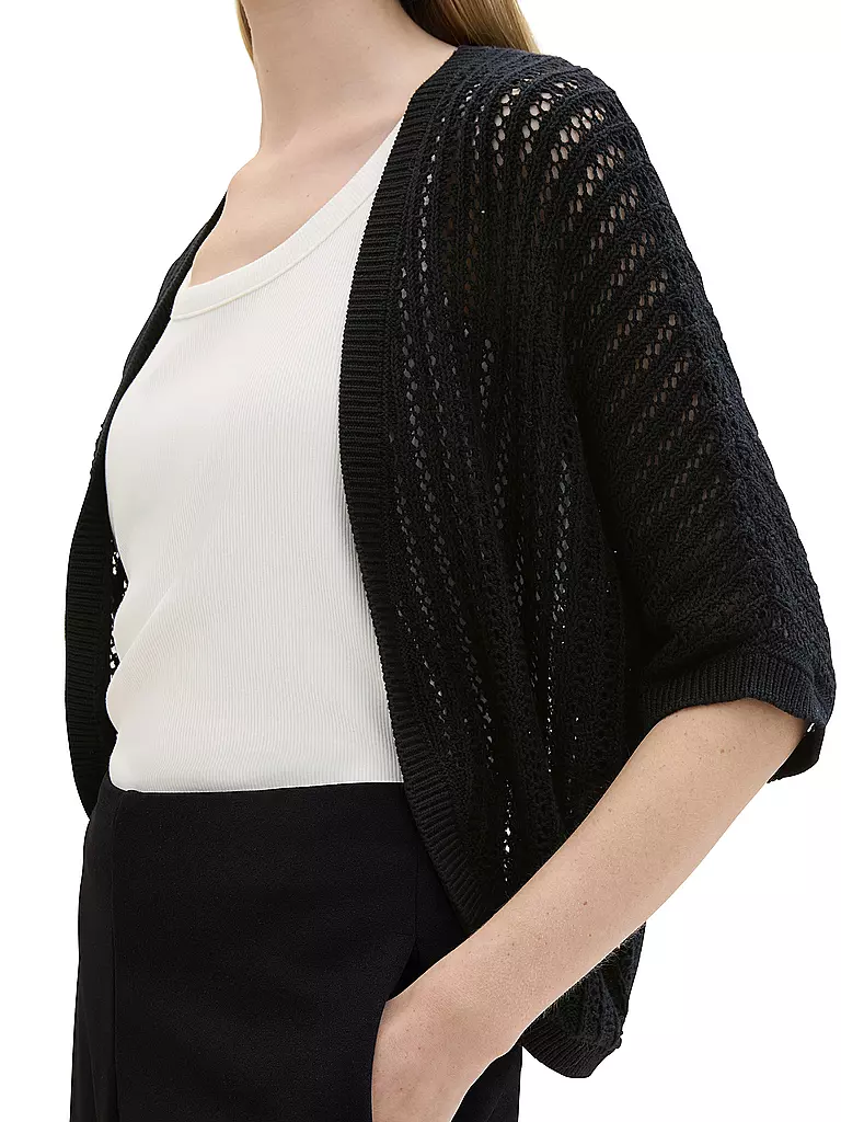 TOM TAILOR | Strickjacke | blau