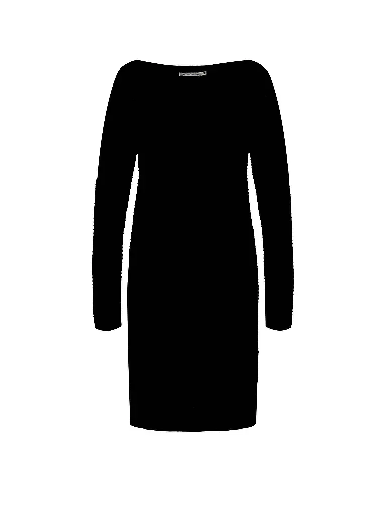 TOM TAILOR | Strickkleid | schwarz