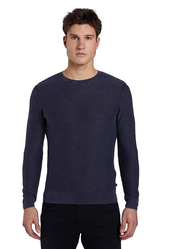TOM TAILOR | Sweater Regular Fit  | blau