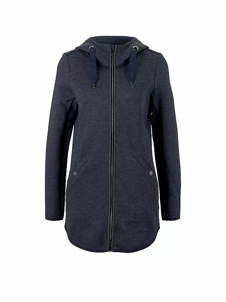 TOM TAILOR | Sweatjacke | blau