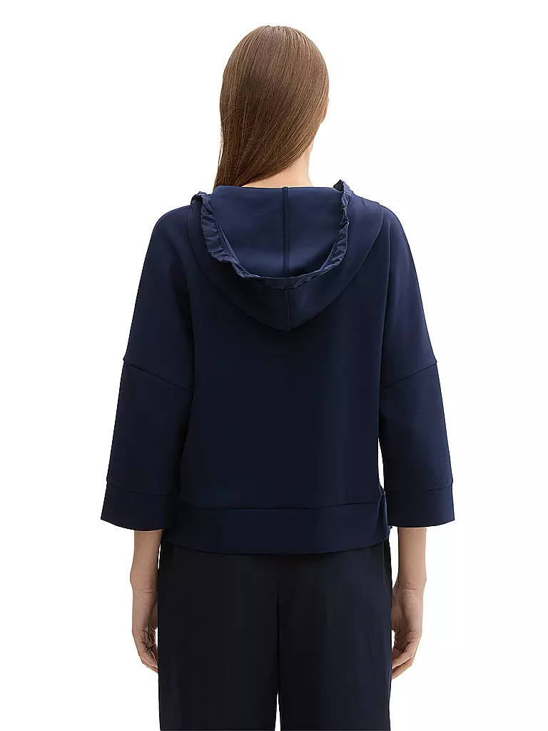 TOM TAILOR | Sweatjacke | blau