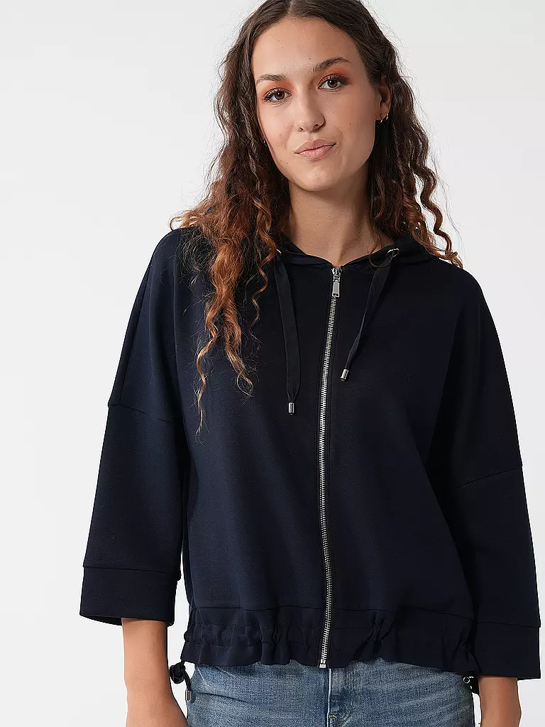 TOM TAILOR | Sweatjacke | blau