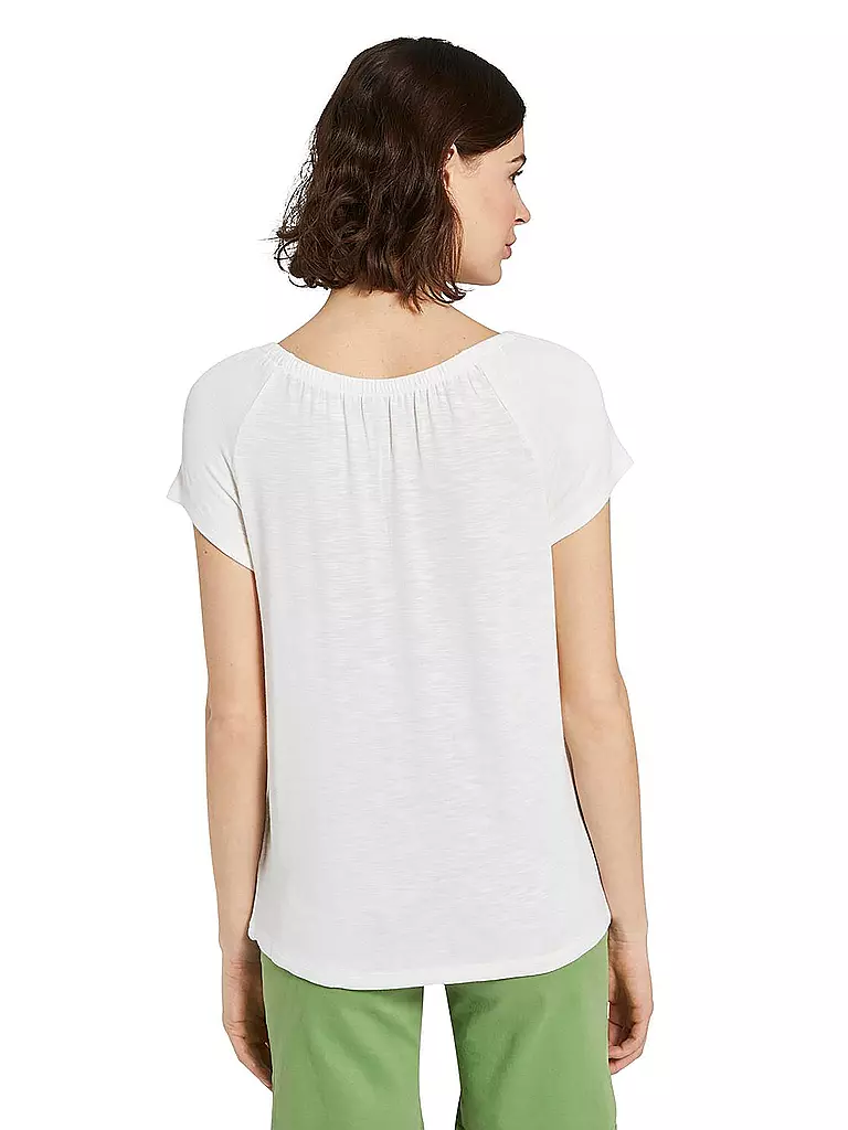 TOM TAILOR | T Shirt " Carmen " | weiß
