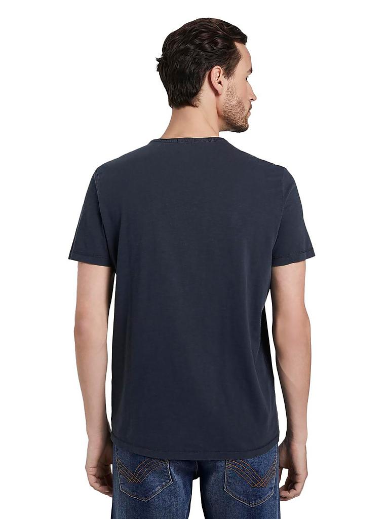 TOM TAILOR | T Shirt Regular Fit  | blau