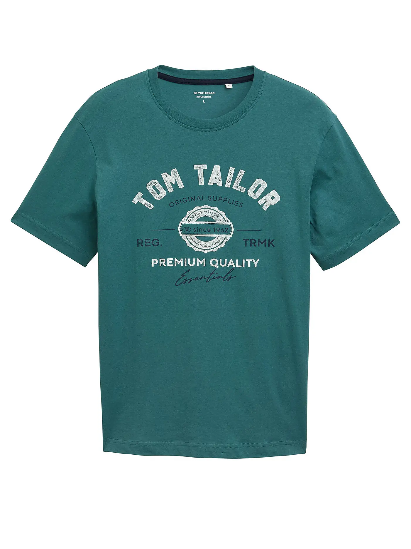 TOM TAILOR | T-Shirt  | grün