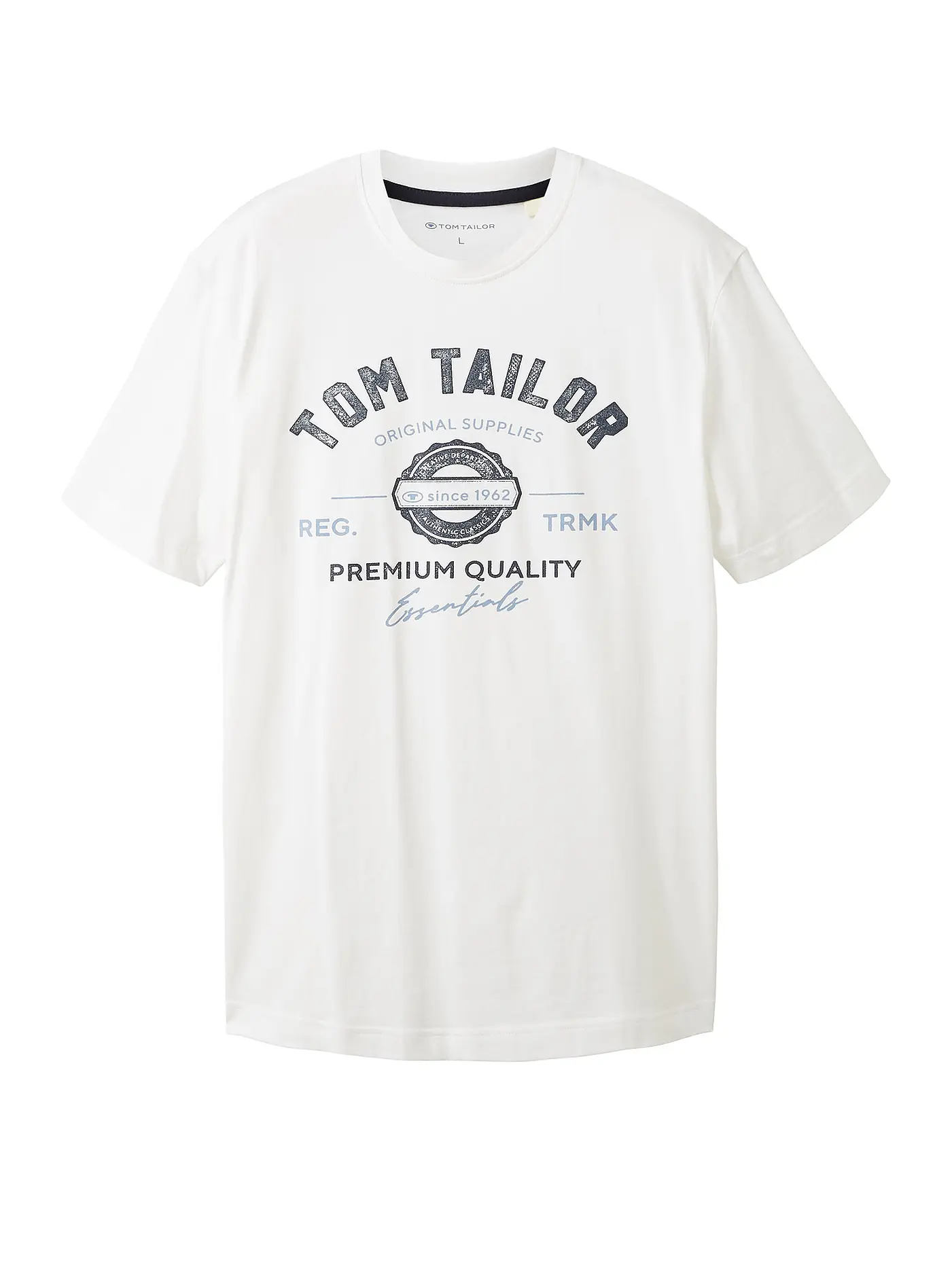 TOM TAILOR | T-Shirt  | weiss