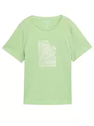 TOM TAILOR | T-Shirt  | Hellgrün
