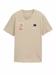 TOM TAILOR | T-Shirt  | Beige