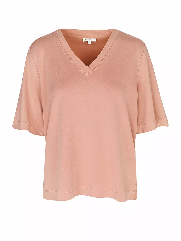 TOM TAILOR | T-Shirt  | rosa