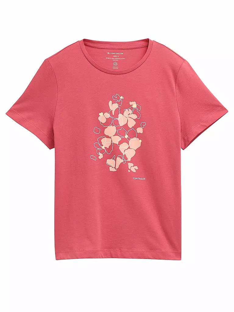 TOM TAILOR | T-Shirt  | koralle