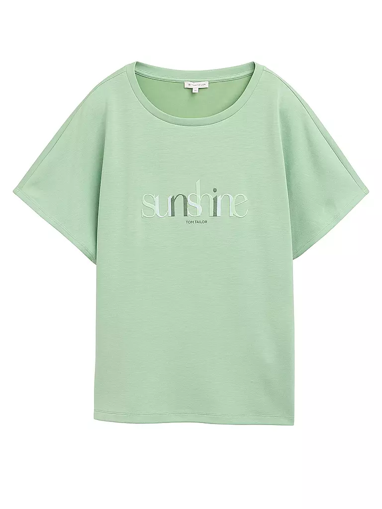 TOM TAILOR | T-Shirt  | hellgrün