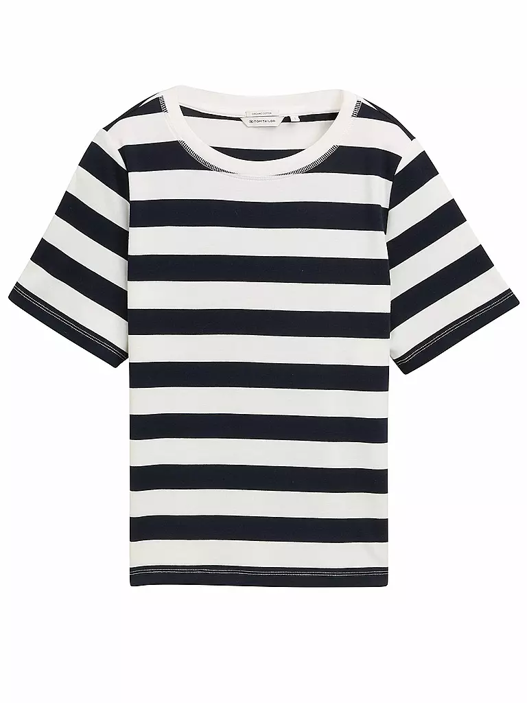 TOM TAILOR | T-Shirt  | dunkelblau