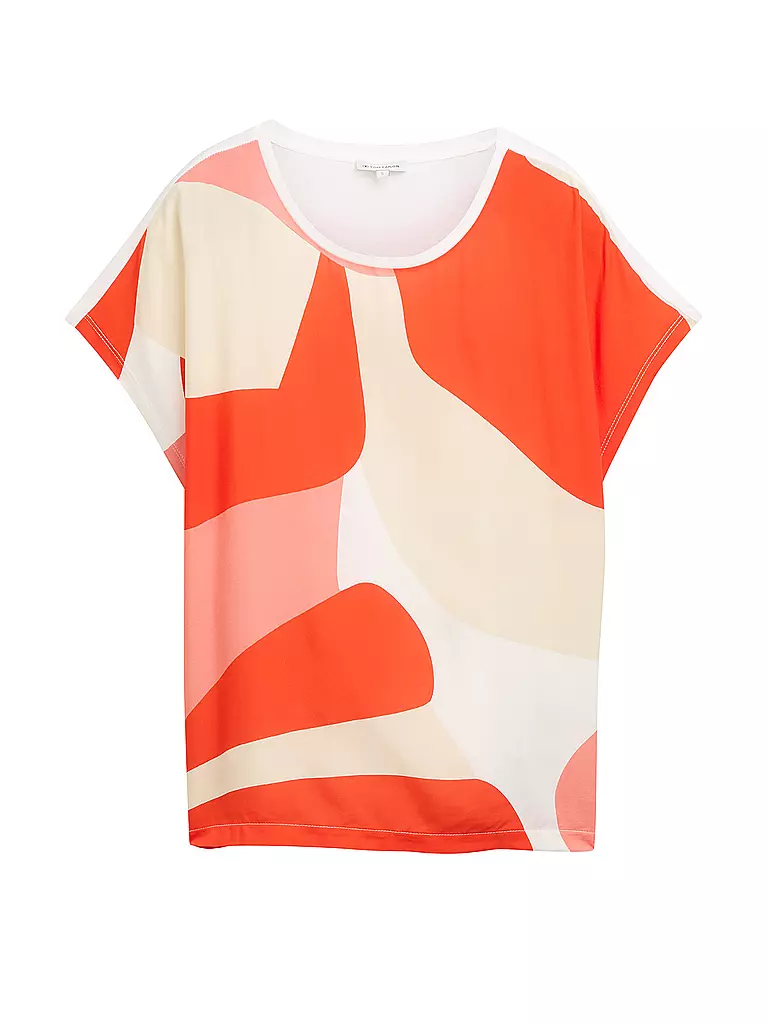 TOM TAILOR | T-Shirt  | orange