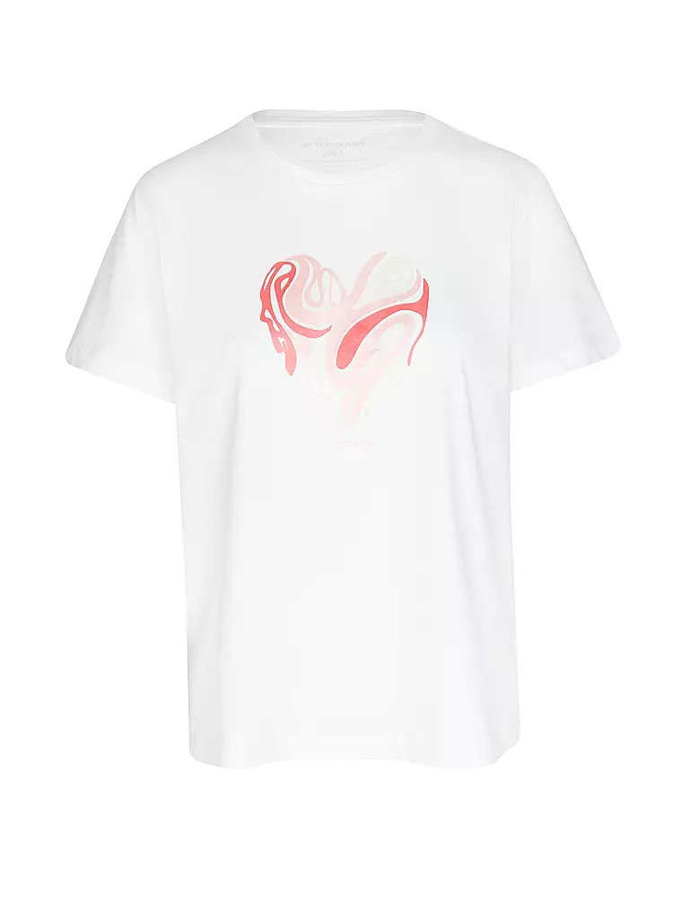 TOM TAILOR | T-Shirt  | creme