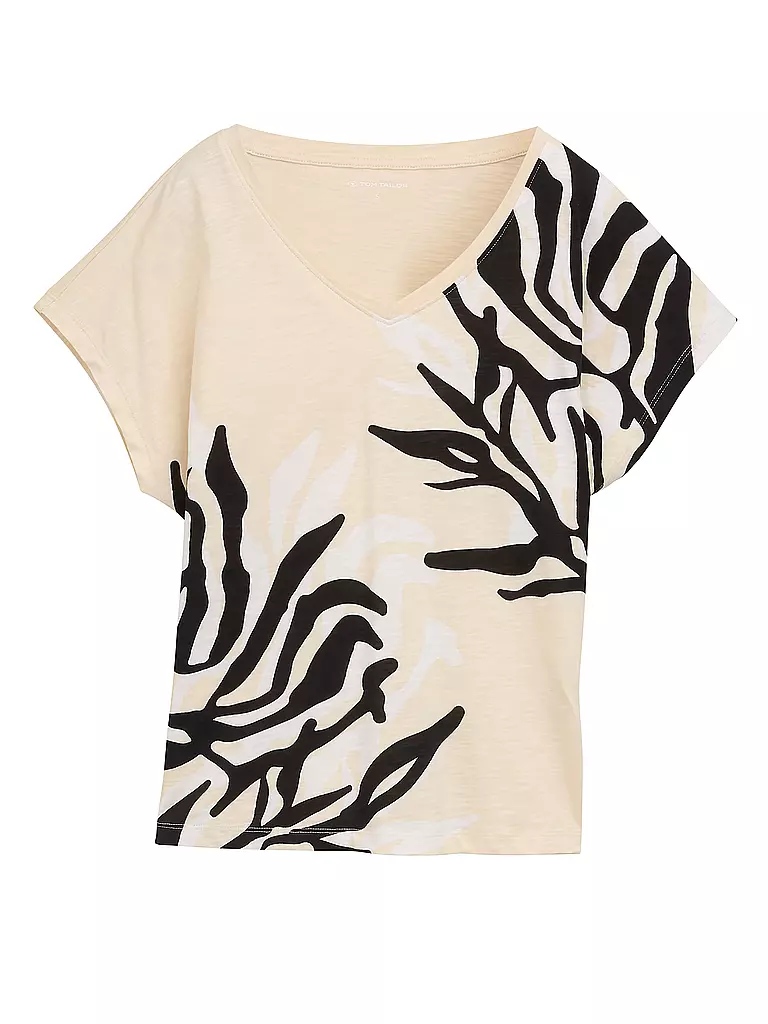 TOM TAILOR | T-Shirt  | beige