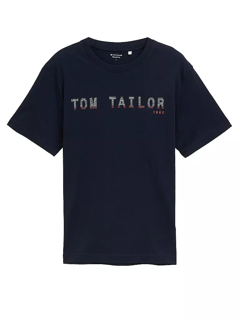 TOM TAILOR | T-Shirt  | dunkelblau