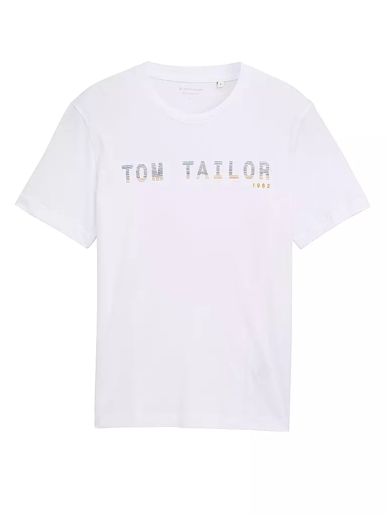 TOM TAILOR | T-Shirt  | weiss