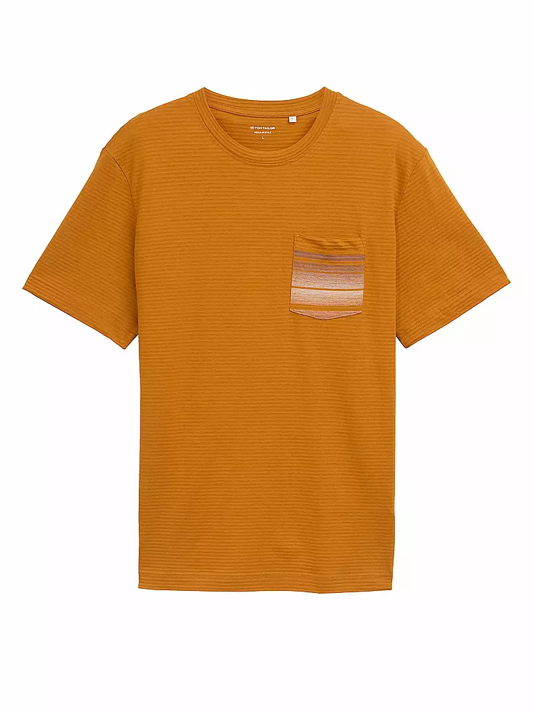 TOM TAILOR | T-Shirt  | orange