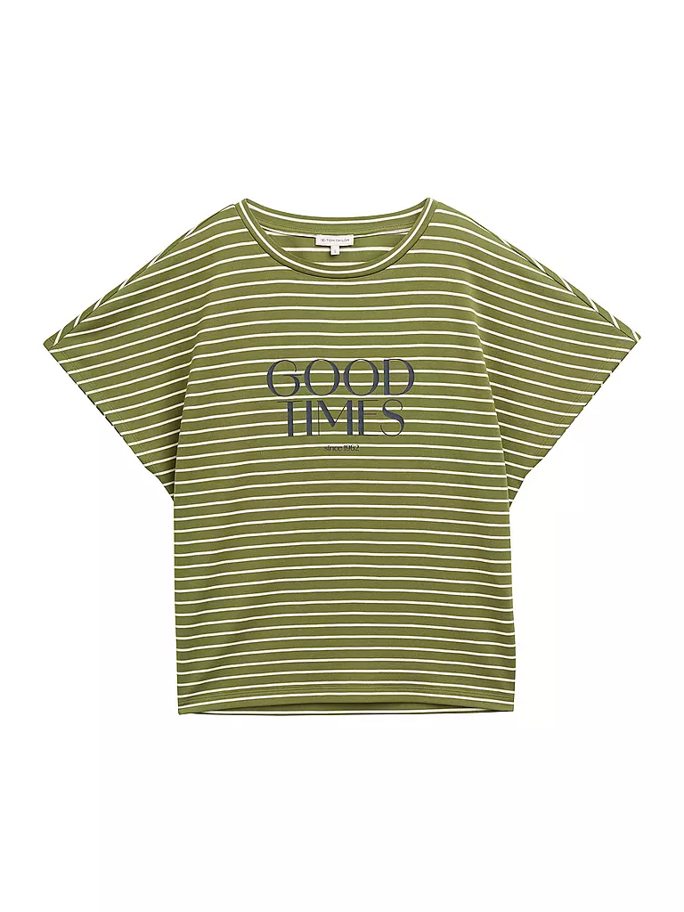 TOM TAILOR | T-Shirt  | grün