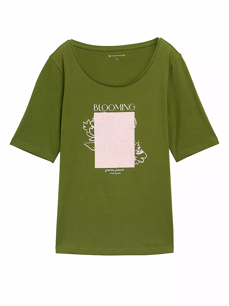 TOM TAILOR | T-Shirt  | grün
