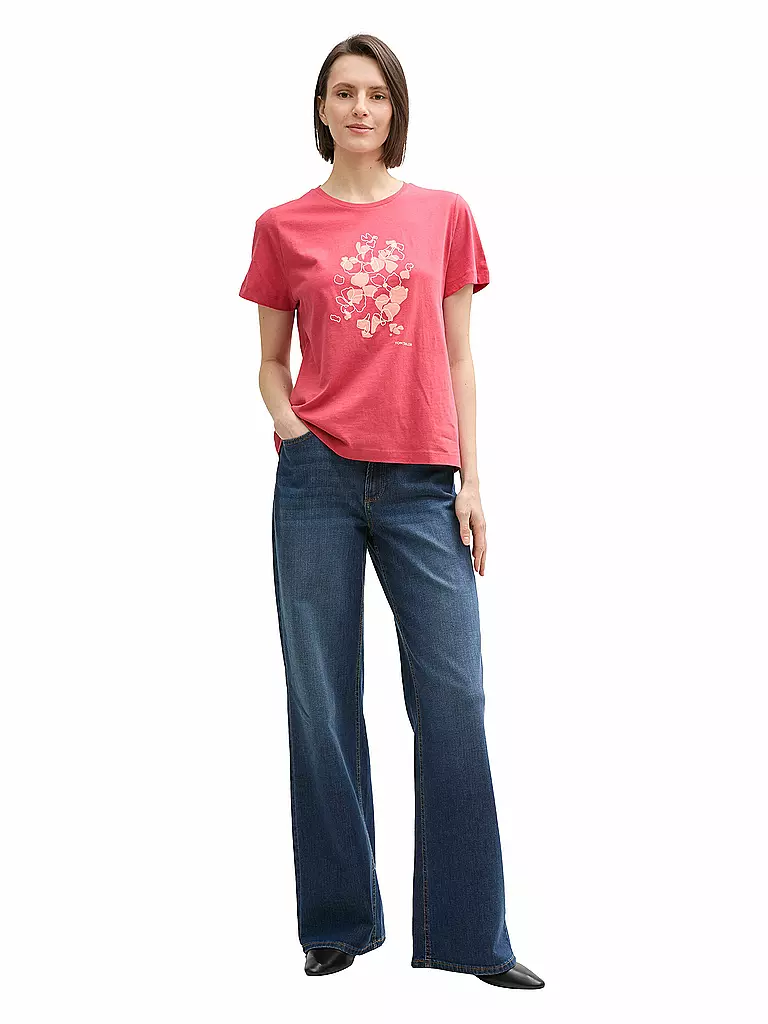 TOM TAILOR | T-Shirt  | koralle