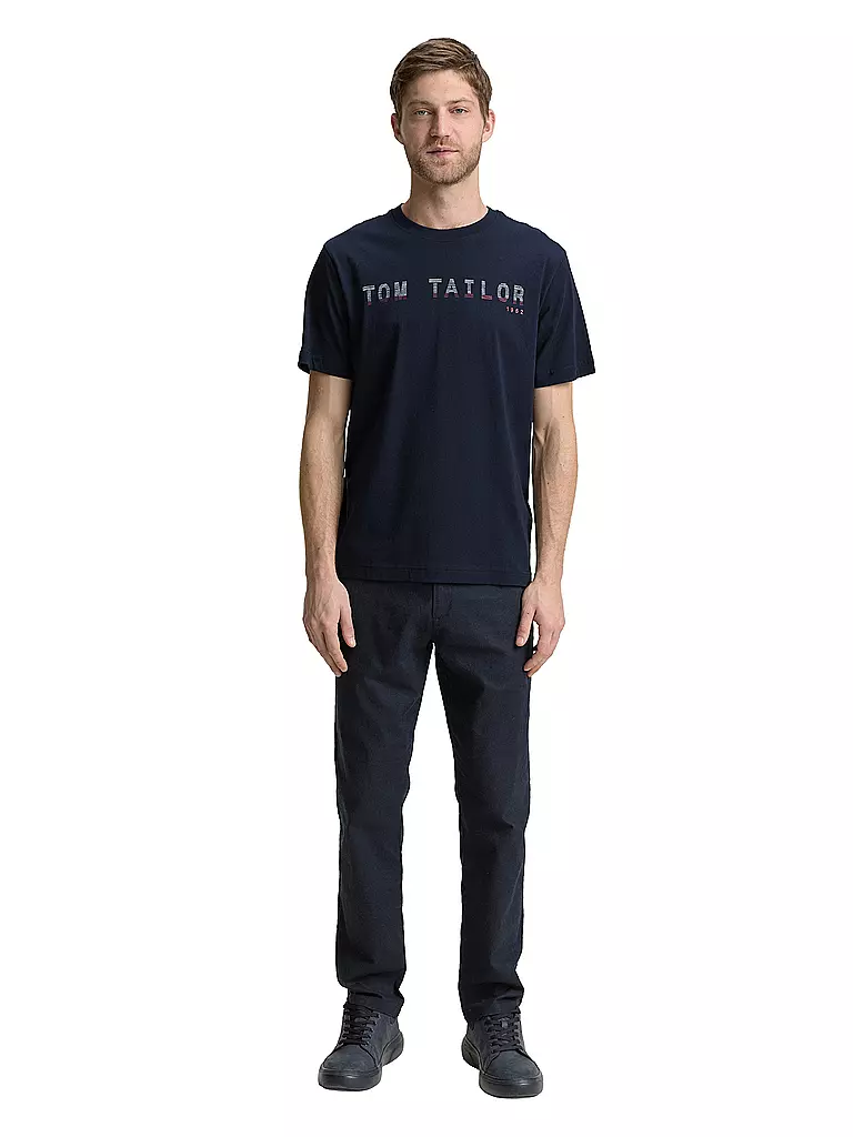 TOM TAILOR | T-Shirt  | dunkelblau