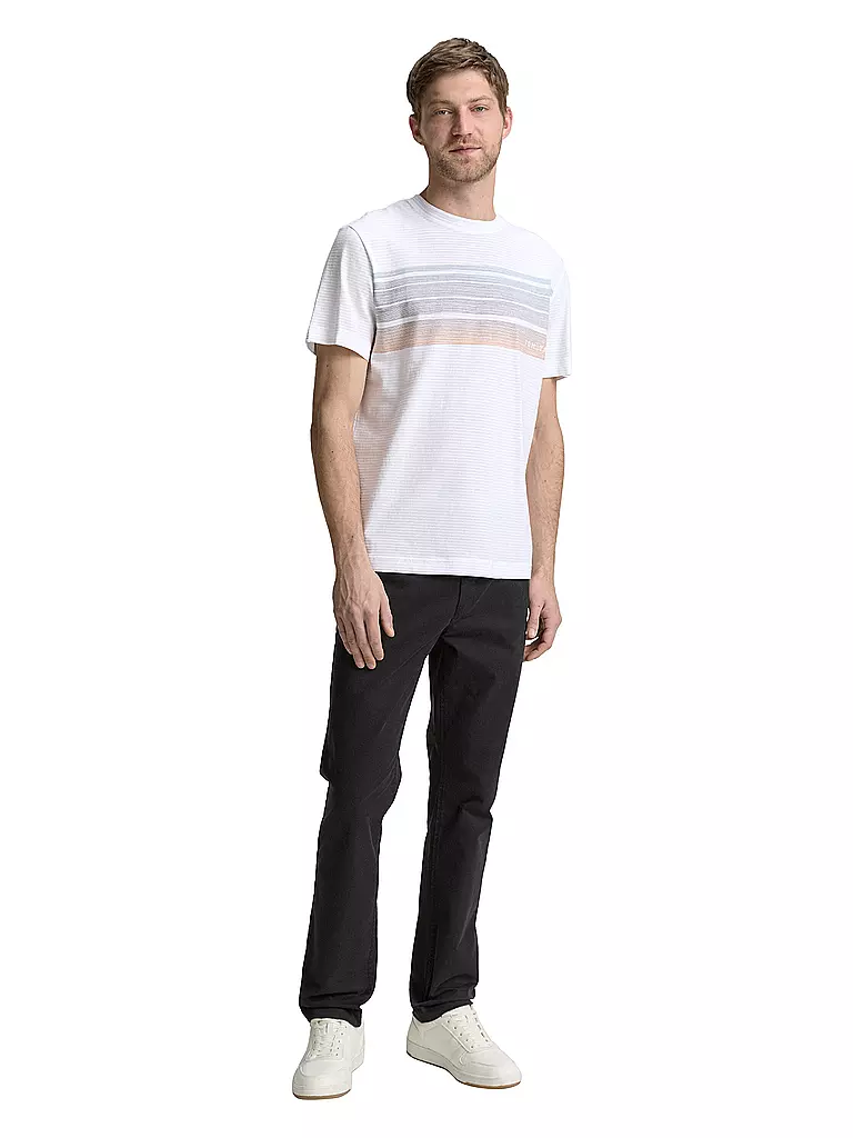 TOM TAILOR | T-Shirt  | weiss