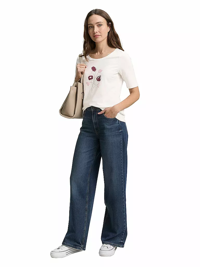 TOM TAILOR | T-Shirt  | creme