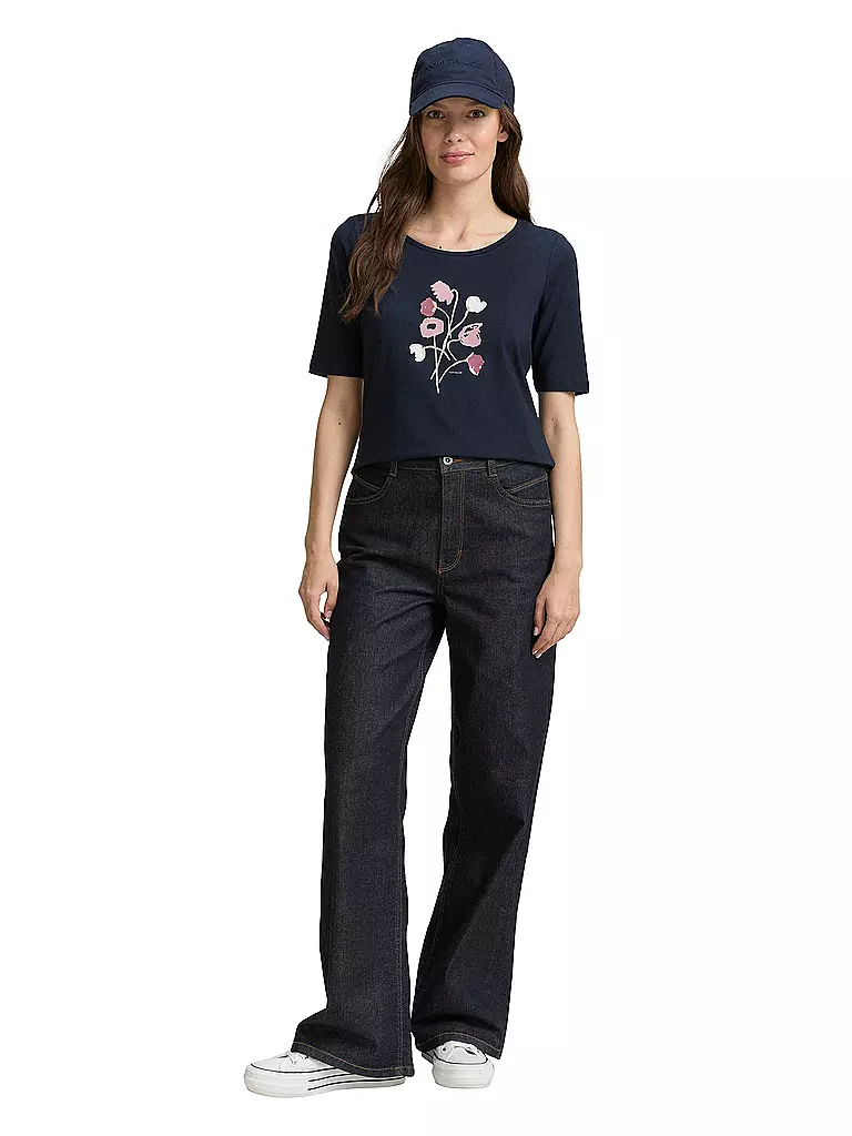 TOM TAILOR | T-Shirt  | dunkelblau