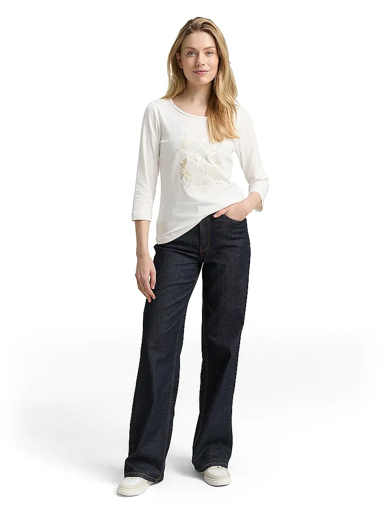 TOM TAILOR | T-Shirt  | Weiss
