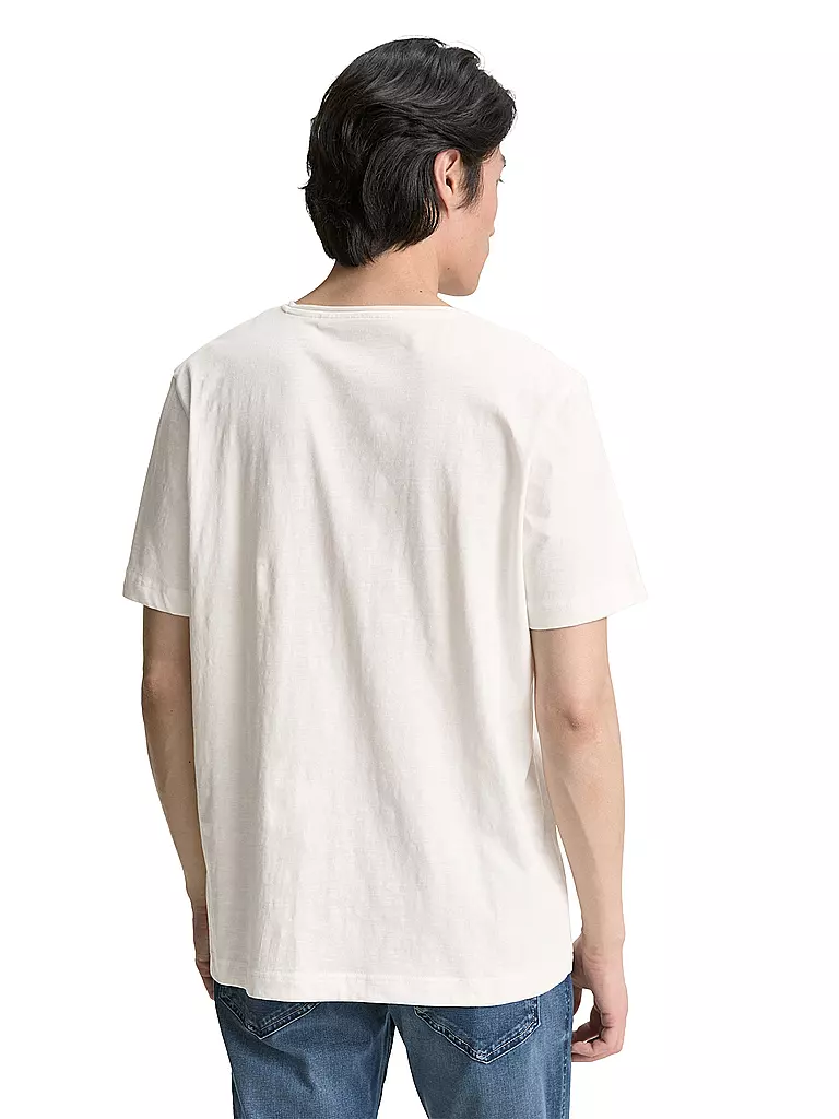 TOM TAILOR | T-Shirt  | weiss