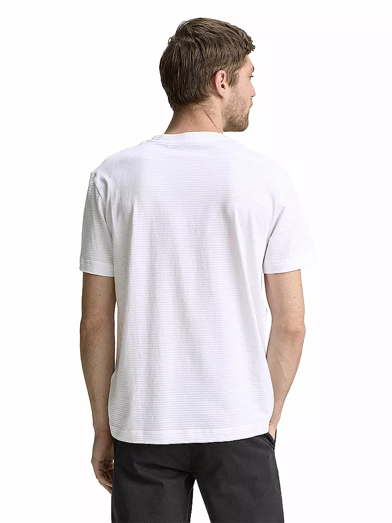 TOM TAILOR | T-Shirt  | weiss