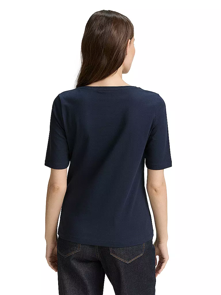 TOM TAILOR | T-Shirt  | dunkelblau