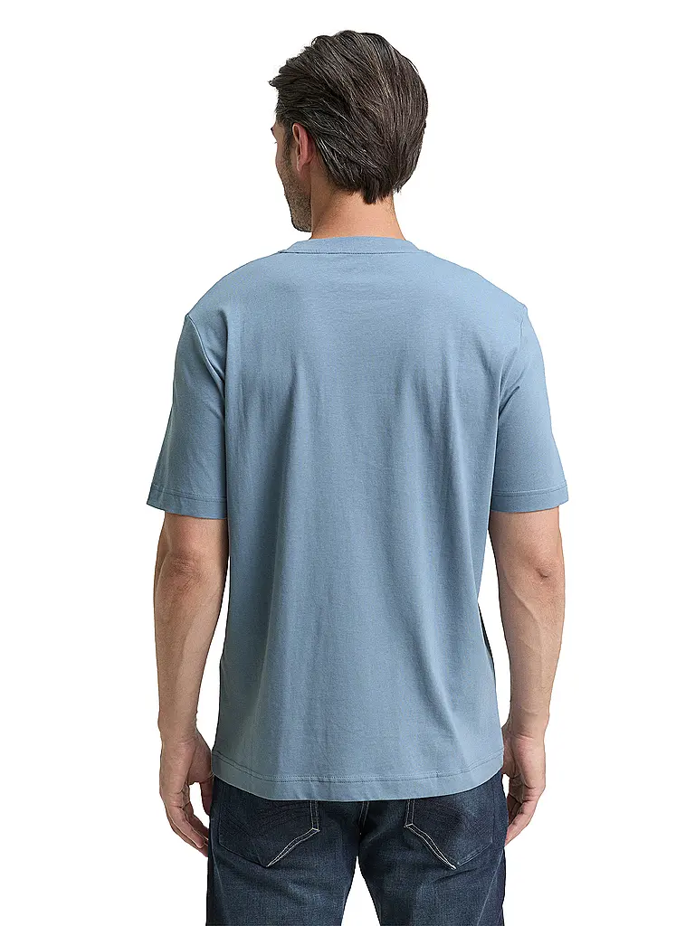 TOM TAILOR | T-Shirt  | blau