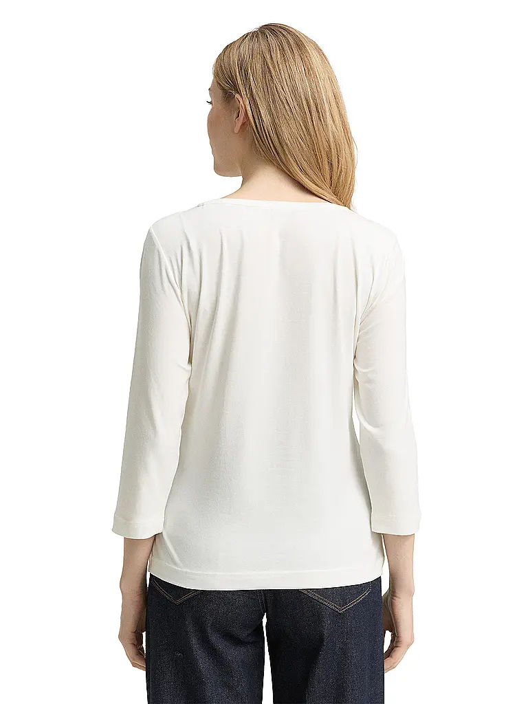 TOM TAILOR | T-Shirt  | Weiss
