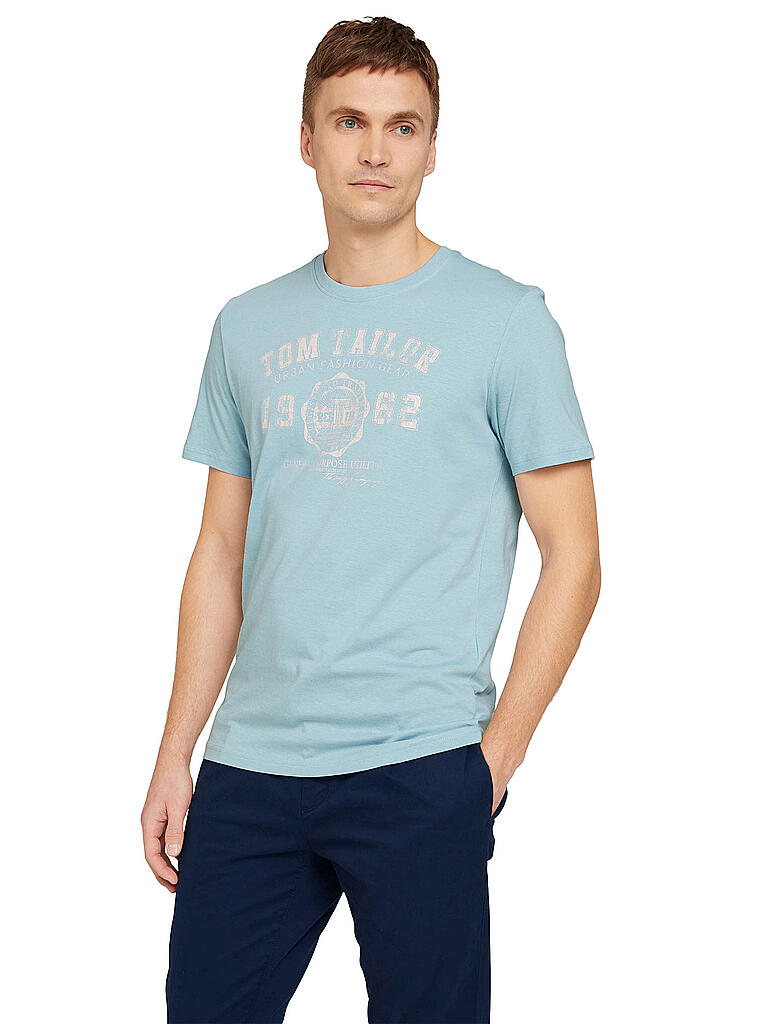 TOM TAILOR | T-Shirt  | blau