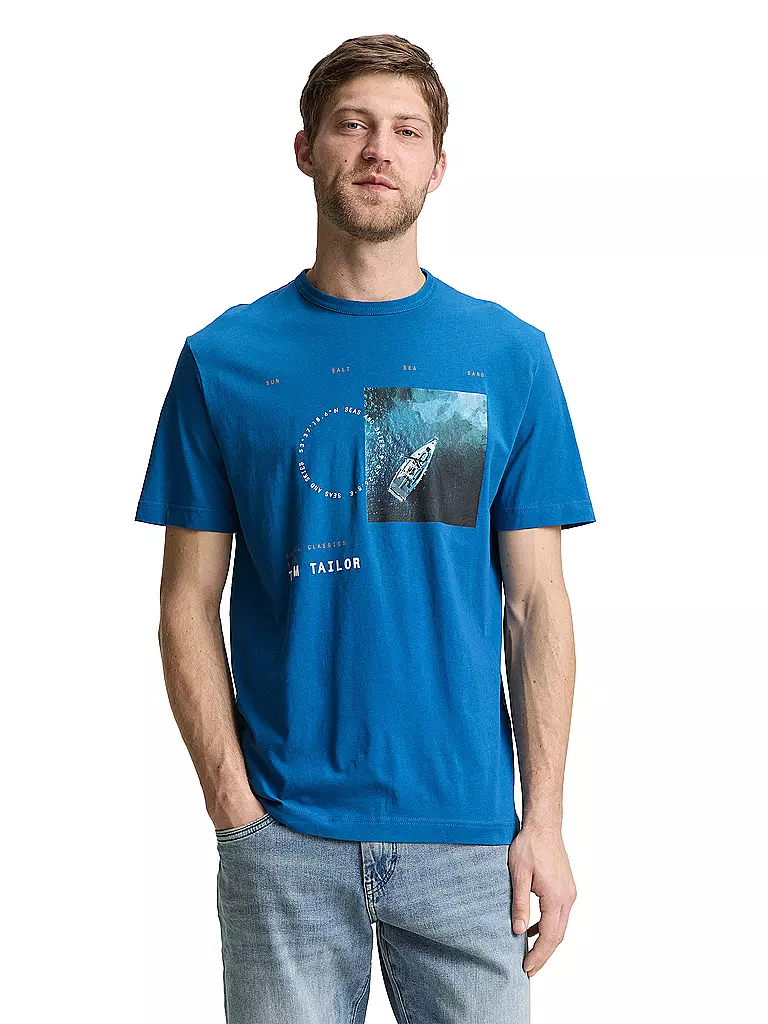 TOM TAILOR | T-Shirt  | petrol