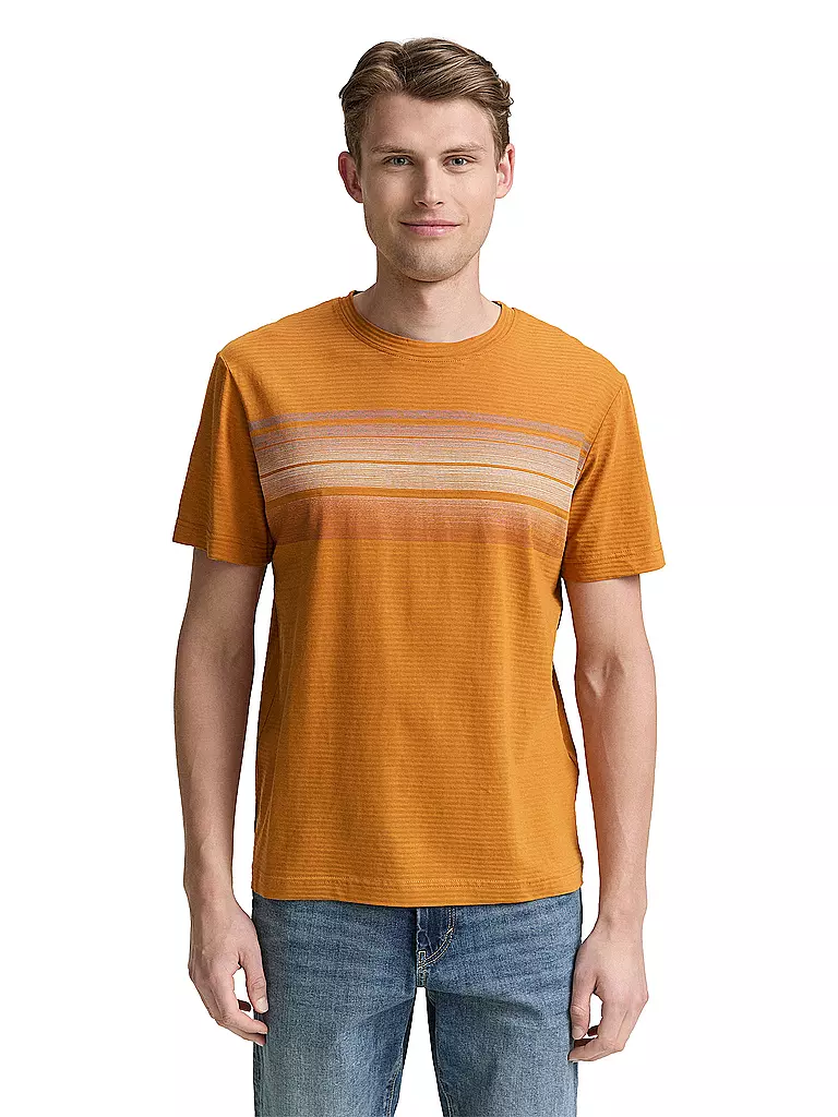 TOM TAILOR | T-Shirt  | orange