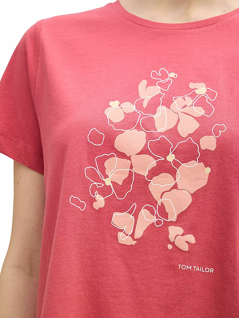 TOM TAILOR | T-Shirt  | koralle