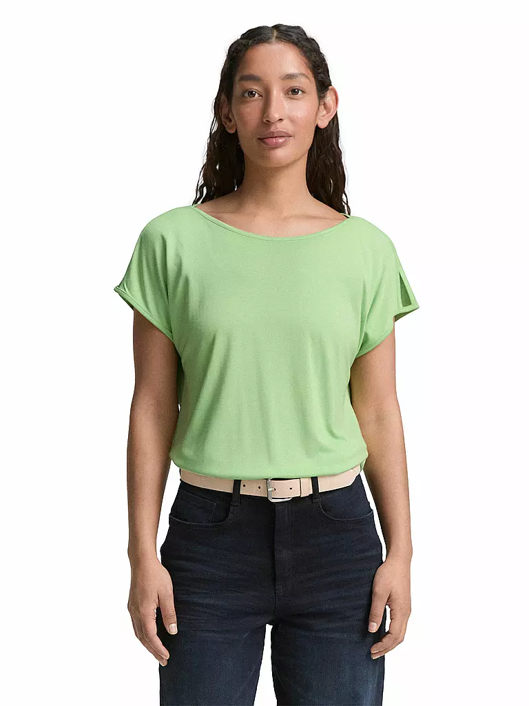 TOM TAILOR | T-Shirt  | grün
