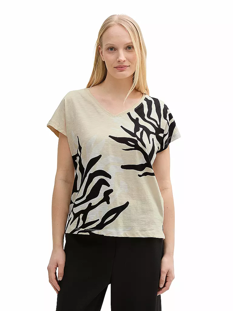 TOM TAILOR | T-Shirt  | beige