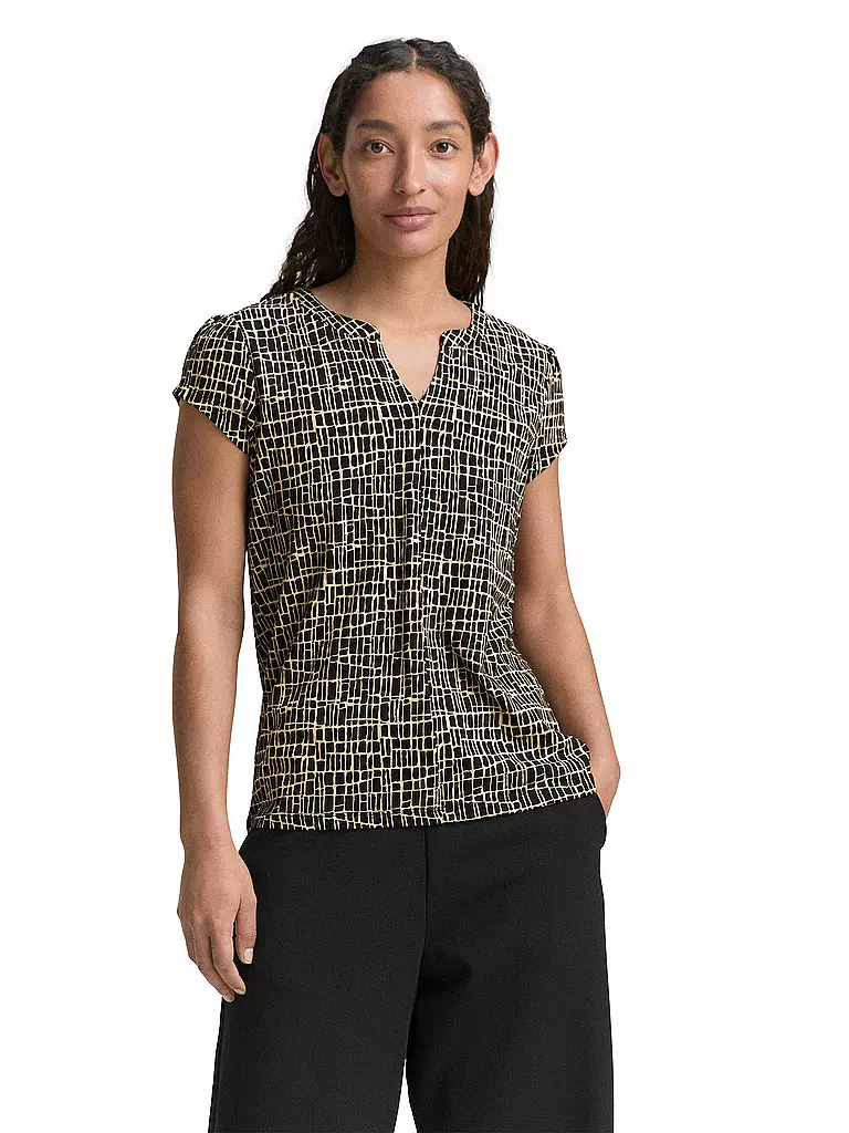 TOM TAILOR | T-Shirt  | schwarz