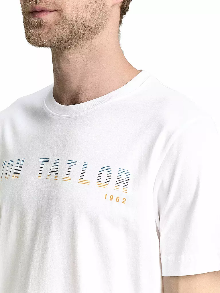 TOM TAILOR | T-Shirt  | weiss