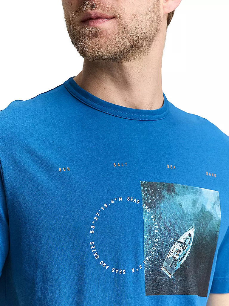 TOM TAILOR | T-Shirt  | petrol